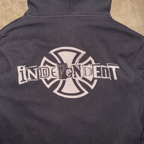 Y2K Independent Truck Company Expedition Series Thermal Zip Hoodie - Picture 5 of 5